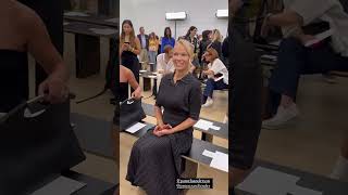 Pamela Anderson at the Proenza Schouler Fashion Show in New York. #pamelaanderson