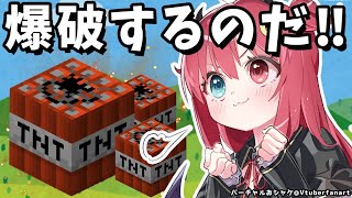 [LIVE] 【マイクラ】爆破決行【夢月ロア】