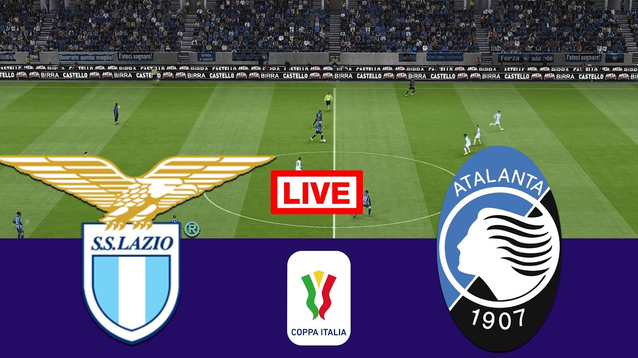 🔴 In Diretta : Lazio vs Atalanta | Coppa Italia Semi-final 25/26 | Streaming completo della partita