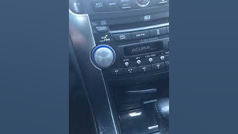 Acura TL radio reactivating 04-08