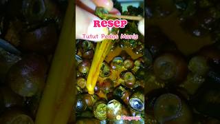 Resep Tutut Pedas Manis resep dapur reseprumahan resepmasakan tututsawah