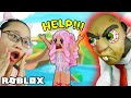 Escape Mr Brain Waterpark Obby Roblox - Help Me Escape from Mr Brain!!!