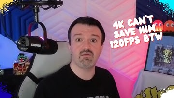 DSP BUYS 4K 120FPS Monitor… IMMEDIATELY Gets Steamrolled