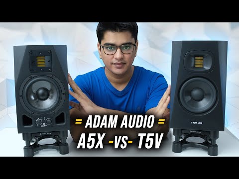 Adam Audio A5X Detailed Review & Comparison with T5V!