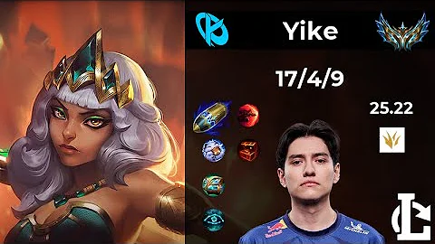 Qiyana JUNGLE - KC Yike | Patch 25.22 EUW Challenger