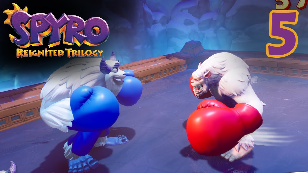 YETI BOXING RETURNS || Spyro 3: Year of the Dragon 100% (Part 5)