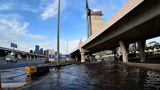 Inondations À Dubaï Routes, Aéroport Et Trafic Durement Touchés Par La Pluie