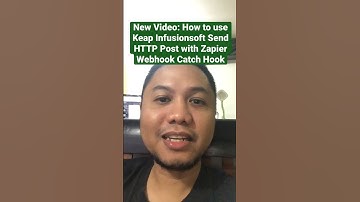 How to use Keap Infusionsoft Send HTTP Post with Zapier Webhook Catch Hook