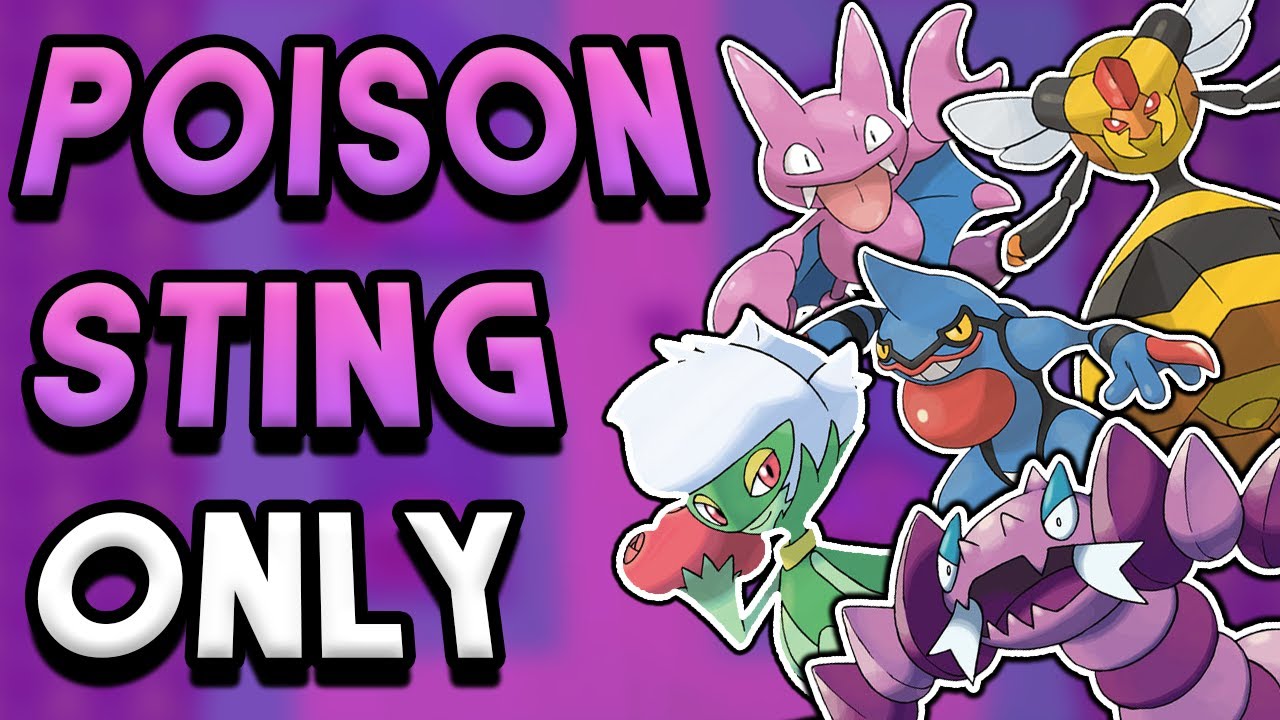 Я победил Pokemon Platinum, используя ТОЛЬКО ядовитое жало