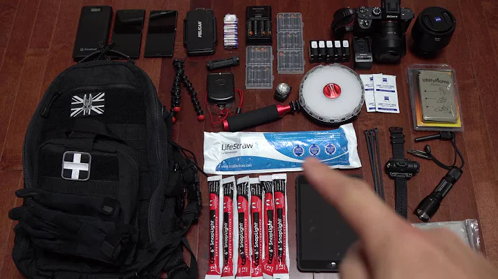 Preparing for Adventure - Urban Exploration Gear, EDC,  and Backpacking Loadout