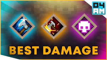 THE BEST SINGLE TARGET DPS ENCHANTMENT Sharpness vs Committed vs Critical Hit in Minecraft Dungeons
