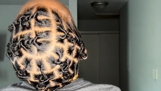 Loc update//Week 5-8// come w me to get a retwist