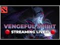 DOTA 2 🔴 LIVE - Road to DIVINE NOT WITH Vengeful Spirit