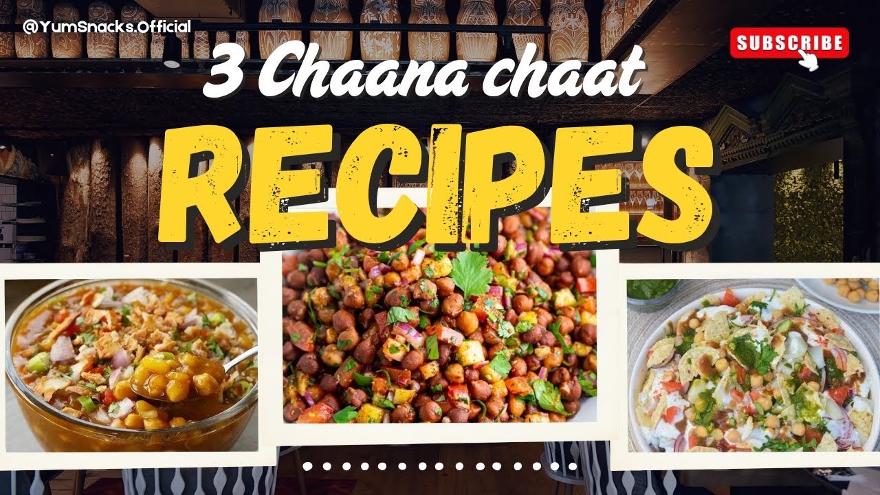 3 Types of Chana Chaat Recipe 😋 | Ramzan Special Recipe | Ramzan 2026
