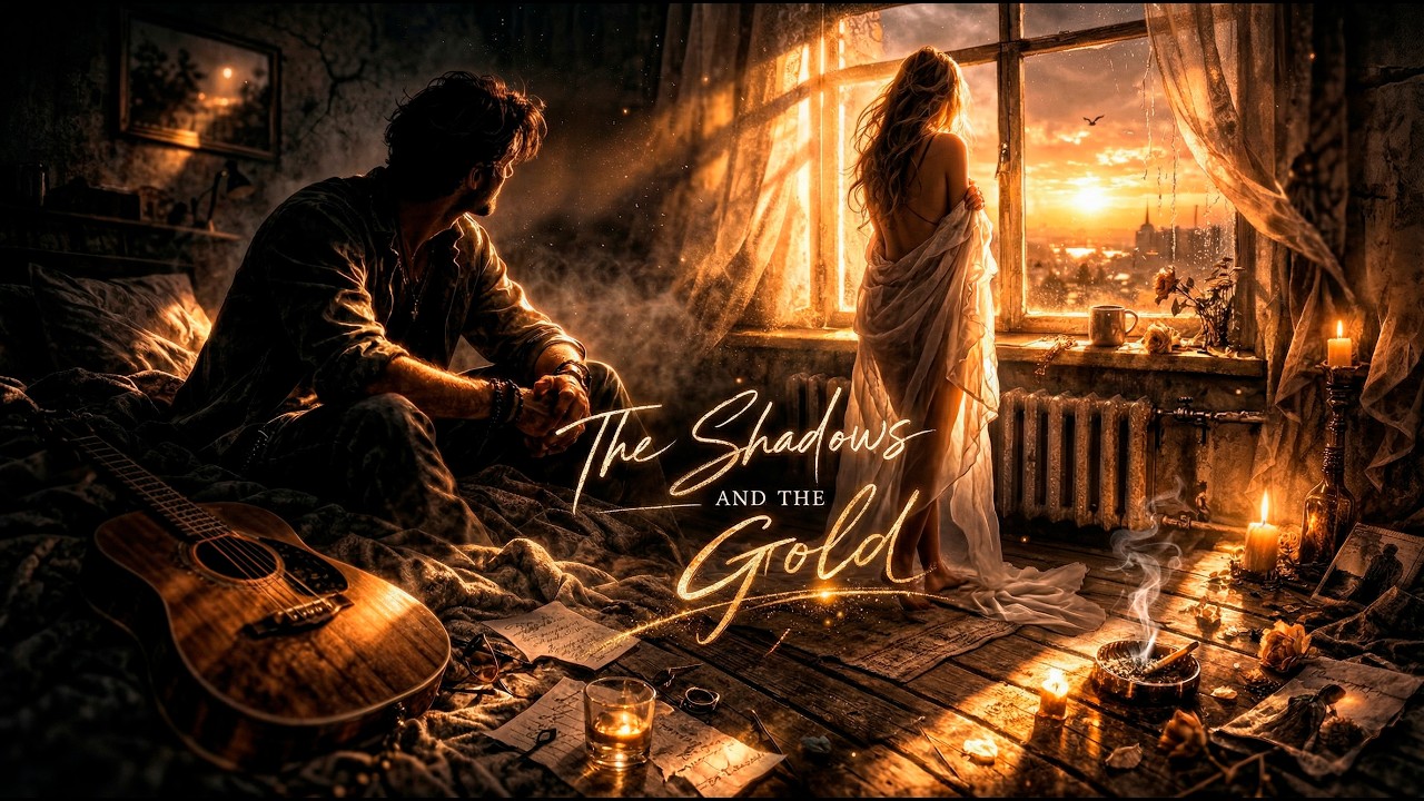 🥀The shadows and the gold-  An indie-folk ballad about longing and fading light.