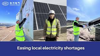 The 220 Mwac Samarkand Solar Pv Plant, Built By Dec, Completed Panel Installation In March.