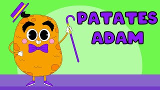 Patates Adam Şarkısı | Poki ile Eğlenceli Çocuk Şarkıları  #bebekşarkıları   #çocukşarkıları