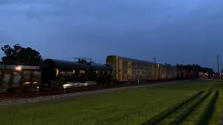 CSX 868 Leads CSX M457 Through Folkston, GA 5-31-26