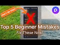 Top 5 Mistakes Beginners Make in D5 Render