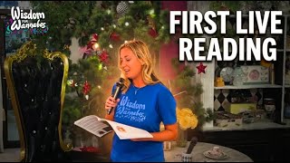 Author's First Live Reading in Front of Published Authors | Jackie Morreale