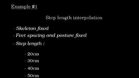 Biped locomotion simulation (1/5)