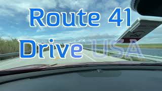Drive RN41 Miami to Naples Florida USA