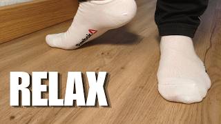 ASMR Unlacing Sneakers & Fuzzy Socks 🧦 Insomnia Relief [No Talking] screenshot 4
