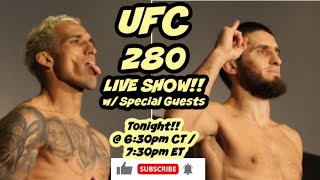 UFC 280 - OLIVEIRA VS. MAKHACHEV | PRE-FIGHTS LIVE SHOW!!! w/ Special Guests!!!