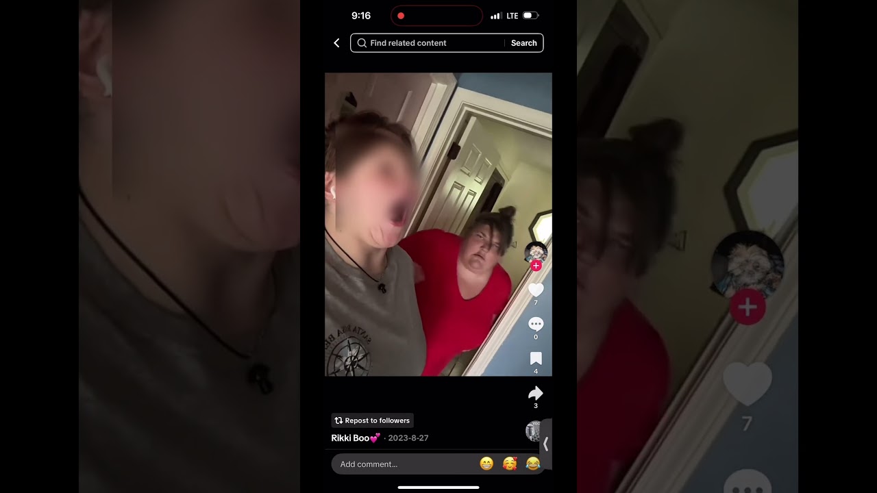 Next time I won’t be nice n blur. These videos r publicly posted on social media by Rikki. Cute look