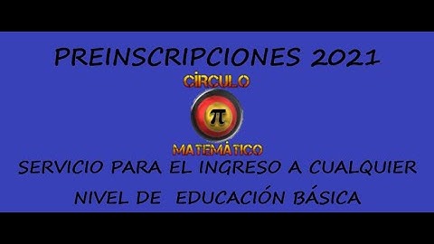 PREINSCRIPCIONES EN LÍNEA 2020-2021 (CÓMO LLENAR LA FICHA DE PREINSCRIPCIÓN)