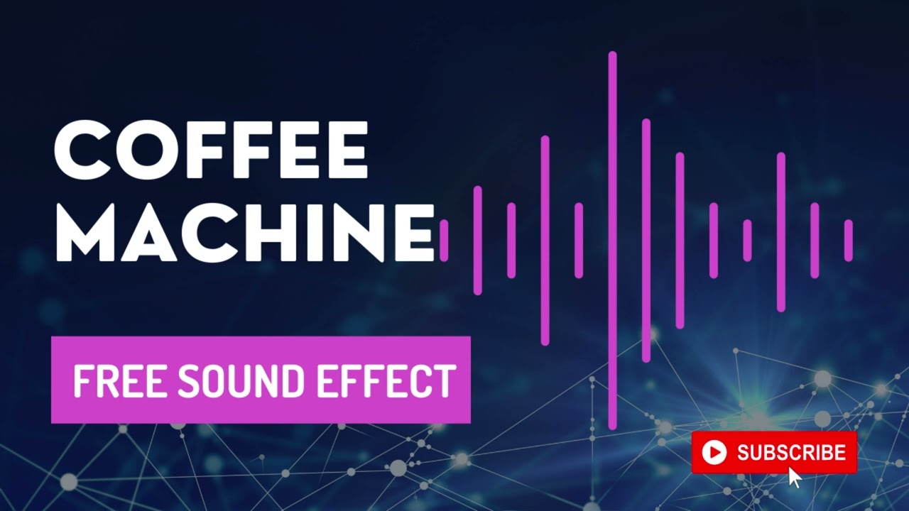 Making Coffee and Coffee Machine Free Sound Effect YouTube