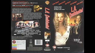 Original Vhs Opening L.a. Confidential 1998 Uk Timecoded Demo Tape