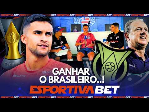 "I WANT TO WIN THE BRAZILIAN LEAGUE!" "STEP INTO THE SPOTLIGHT?" AND WHAT IS BAHIA'S GOAL THIS YEAR?