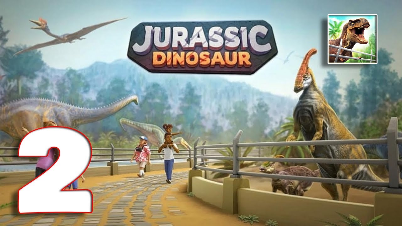 Jurassic Dinosaur: Dino Game - Gameplay Walkthrough Part 2 (IOS, Android)