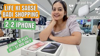 Got Best Deals On iPhone 15 Pro Max &amp; Iphone 15 Plus | Biggest Purchase Ever | Airpod Pro 2nd Gen