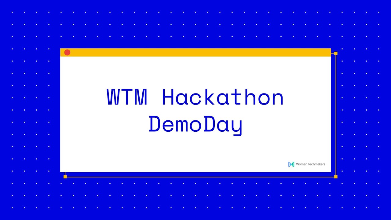 [WTM Korea] Hackathon Demo Day - YouTube