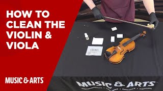 How to Clean Your Violin or Viola with the Giardinelli Care Kit