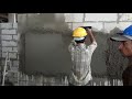 Simcrete wall plastet application