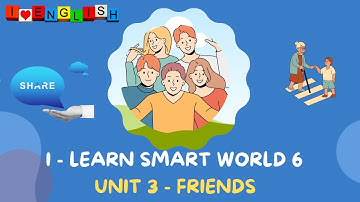 I learn smart world 6  Unit3
