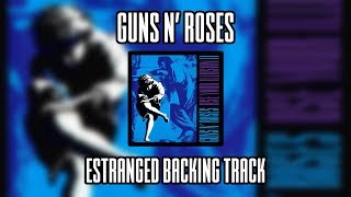 Guns N' Roses Estranged backing track (Lead guitar) chords