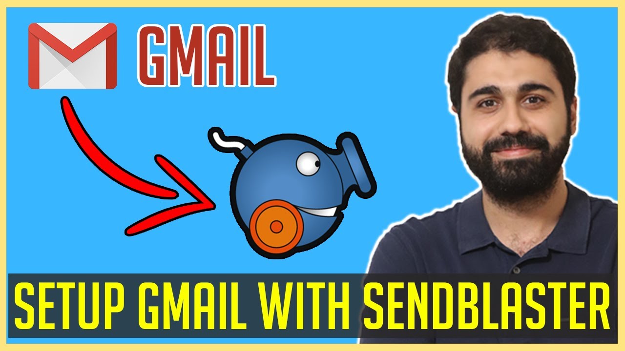 How to setup Gmail with SendBlaster | Gmail SMTP Setting | Bulk Mailing with Gmail