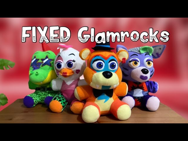 Glamrock Bonnie custom plush review! (Fnaf Security Breach) 