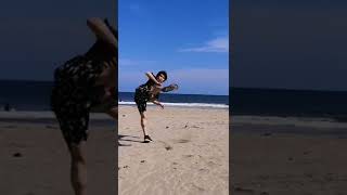 夏、海、回し蹴り#shorts