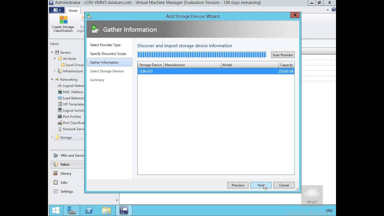 20409 Demo30 Deploying Block Storage In VMM - YouTube