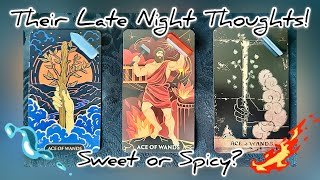 Their LATE Night THOUGHTS of You sweet or spicy Pick A Card Timeless Psychic Love Tarot