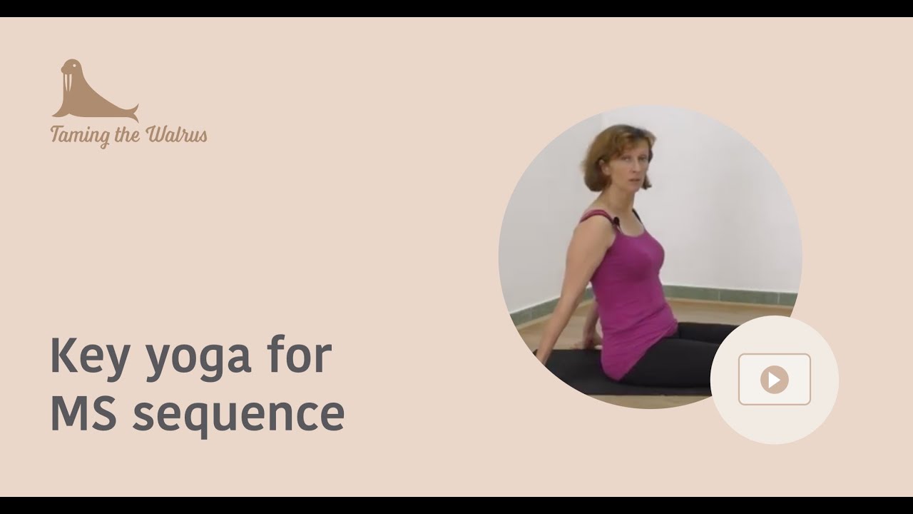 Yoga for Multiple Sclerosis Seated Warm up Sequence YouTube