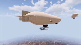 Arma 3- WWI Zeppelin Attack