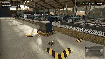 Farming Simulator 25 - Lazy Distribution mod - Animal feed distribution.