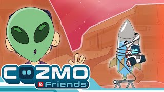 Celebrity ​@CozmoFriends | Episode 6 | Life on Mars 🌏👽 | #FullEpisode | Science For Kids | Coding Net Worth