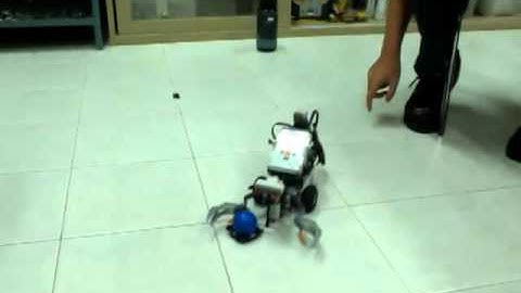 TriBot - Ultrasonic Sensor & Touch Sensor